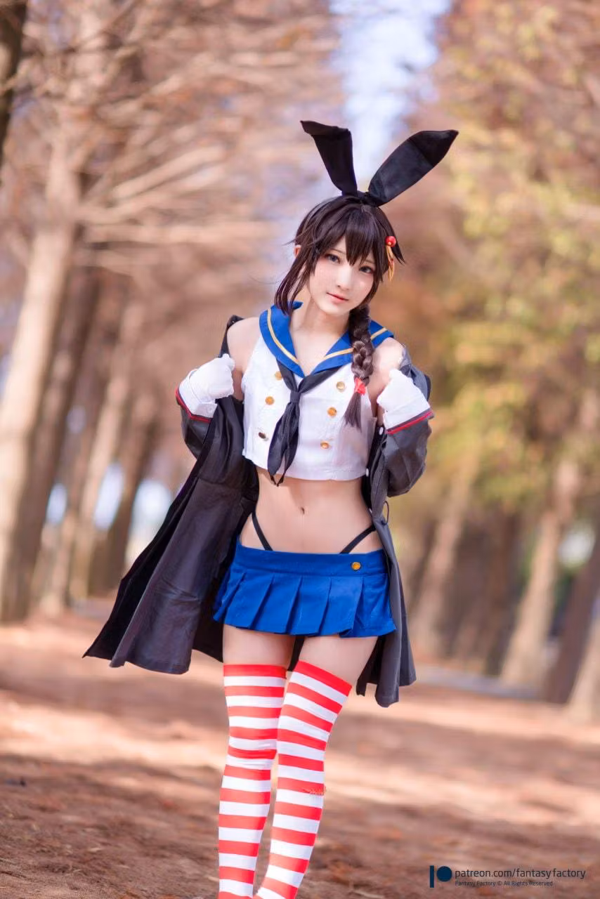 小丁Ding 舰娘时雨 COS